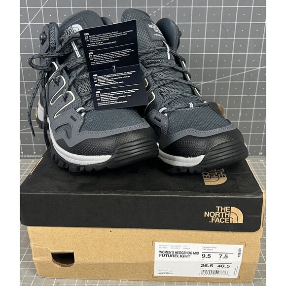 The North Face Hedgehog Mid Futurelight Waterproof Hiking Boots Women's Sz. 9.5 - Picture 1 of 10
